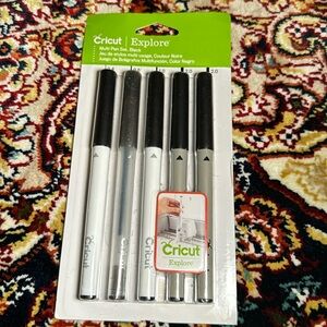 Cricut multi pen set black
